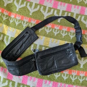 Vintage Leather Fanny Pack/Belt Bag